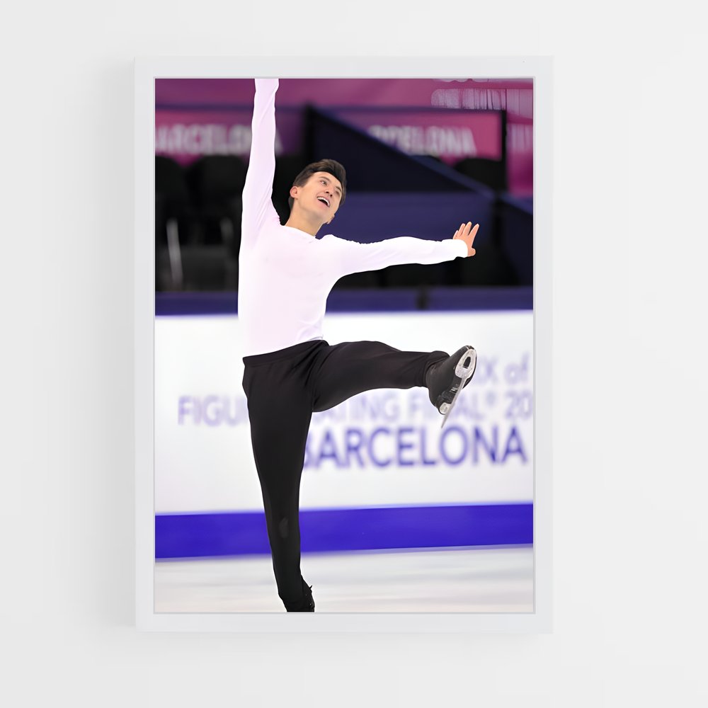 Poster Patrick chan programme – affiche Patinage artistique (vue 3)